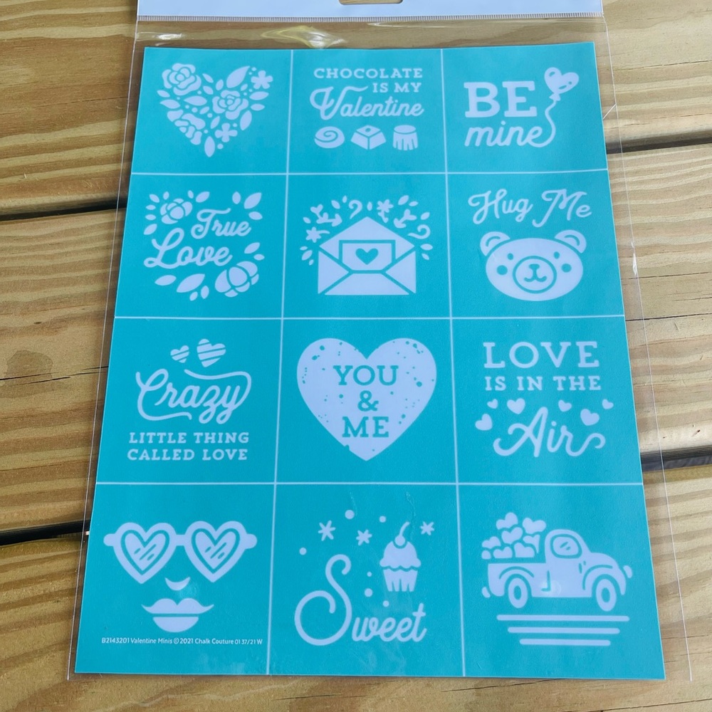 (**Bundle to Save) *New* Chalk Couture Silk Screen Transfer